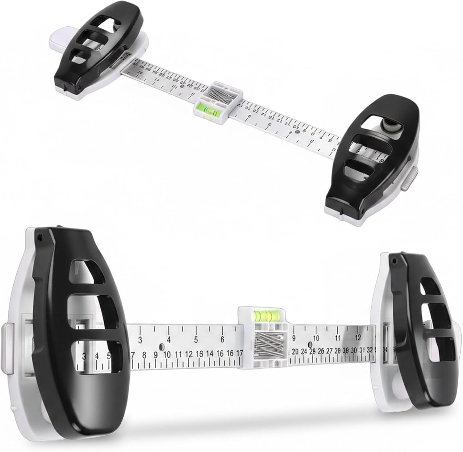 Picture Hanging Tool with Built-In Level – Precision Wall Mount Alignment Ruler for Photo Frames, Artwork & Home Decor