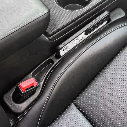 Universal Car Seat Gap Filler – Leak-Proof Side Seat Organizer for Phones, Wallets, Keys & Small Items