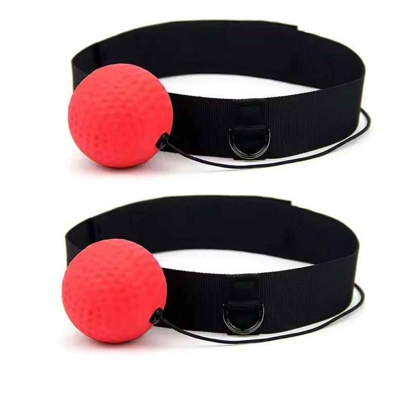 Kids Boxing Training Reflex Ball – Headband Punching Ball for Hand-Eye Coordination, Speed & Family Play