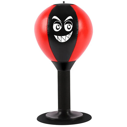 Kids Punching Bag Toy with Suction Cup – Desktop Stress Relief Boxing Ball for Fun Exercise & Active Play
