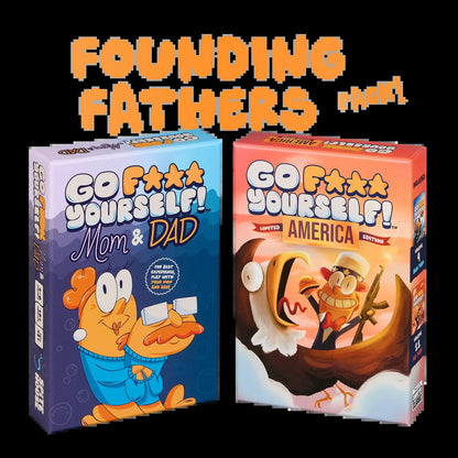 Go F* Yourself Adult Card Game – Hilarious Party Game for 3–10 Players, 52 Funny Cards, Fast & Easy to Learn, Perfect for Game Nights, White Elephant Gifts & Stocking Stuffers