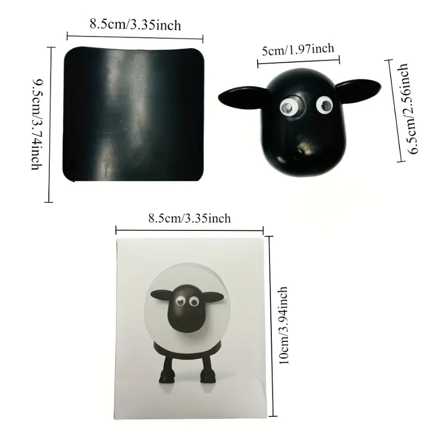 Cute Animal Toilet Paper Holder – Funny Freestanding Bathroom Tissue Roll Holder for Home Décor