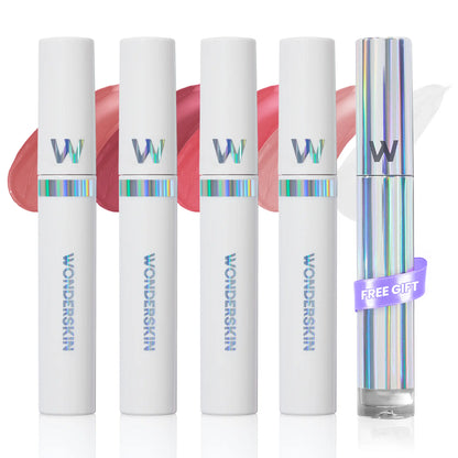 Wonderskin WONDER BLADING Lip Stain Masque – Waterproof, Transfer-Proof Long-Lasting Vegan Lip Color for All-Day Wear