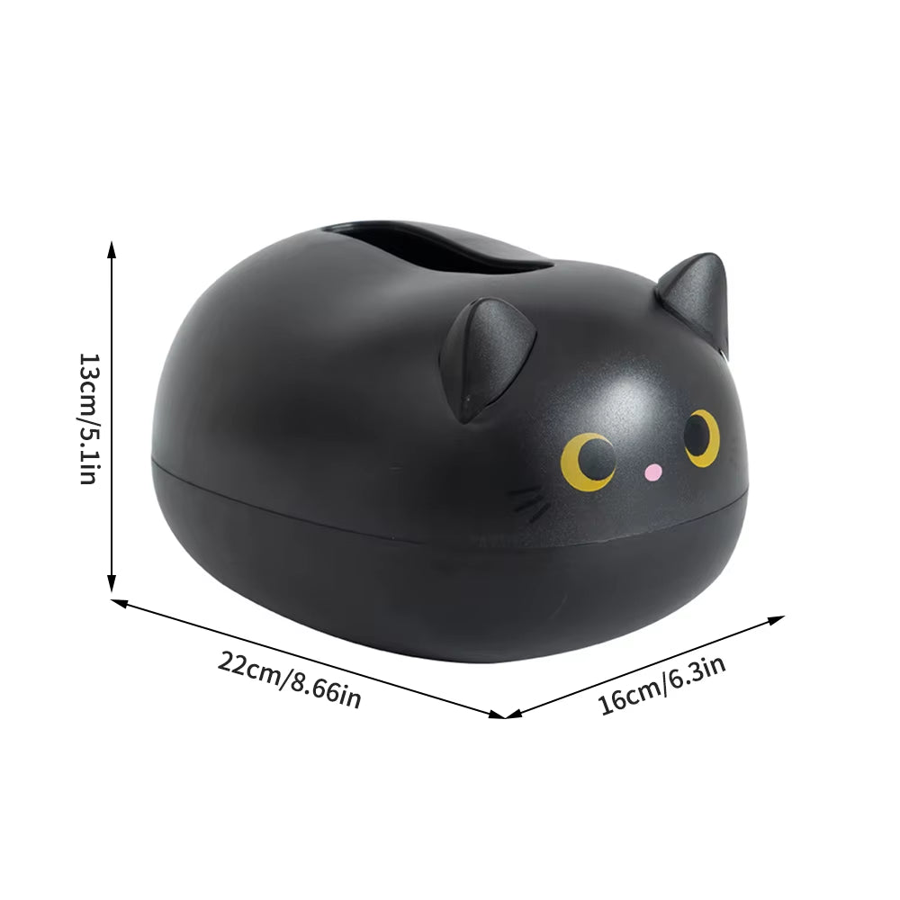 Cute Cartoon Tissue Box Cover – Multifunctional Decorative Tissue Holder for Home, Living Room, Dining Table & Coffee Table