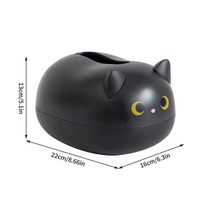 Cute Cartoon Tissue Box Cover – Multifunctional Decorative Tissue Holder for Home, Living Room, Dining Table & Coffee Table