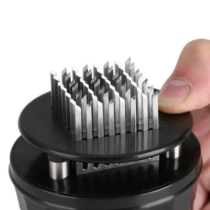Professional 56-Blade Stainless Steel Meat Tenderizer – Heavy-Duty Steak, Beef & Poultry Tenderizing Tool for Faster Marinating and Juicier Meat