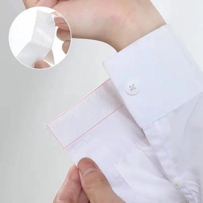 Disposable Collar & Hat Sweat Protection Tape – Self-Adhesive Sweat-Absorbent Anti-Stain Liner Roll