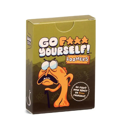 Go F* Yourself Adult Card Game – Hilarious Party Game for 3–10 Players, 52 Funny Cards, Fast & Easy to Learn, Perfect for Game Nights, White Elephant Gifts & Stocking Stuffers