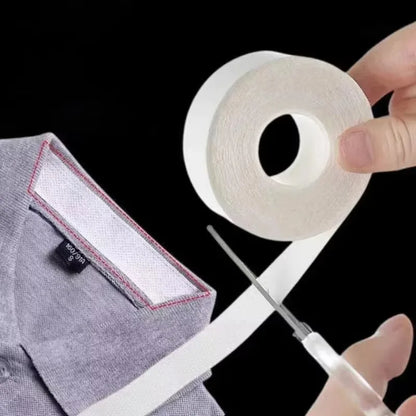 Disposable Collar & Hat Sweat Protection Tape – Self-Adhesive Sweat-Absorbent Anti-Stain Liner Roll