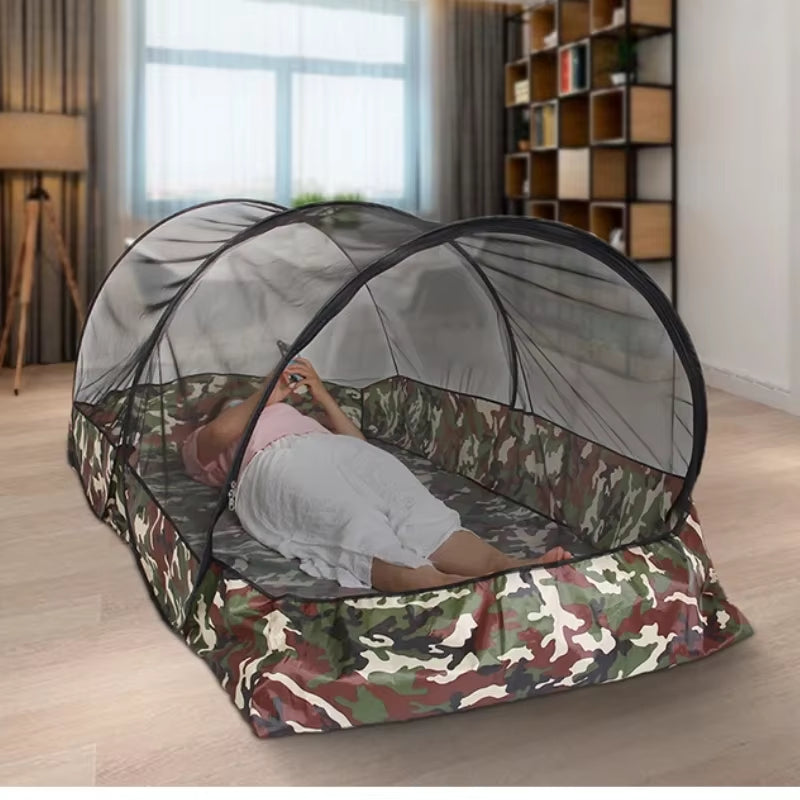 Waterproof Camping Mosquito Net Tent – Portable Folding Shelter with Single Door for Outdoor, Garden & Travel