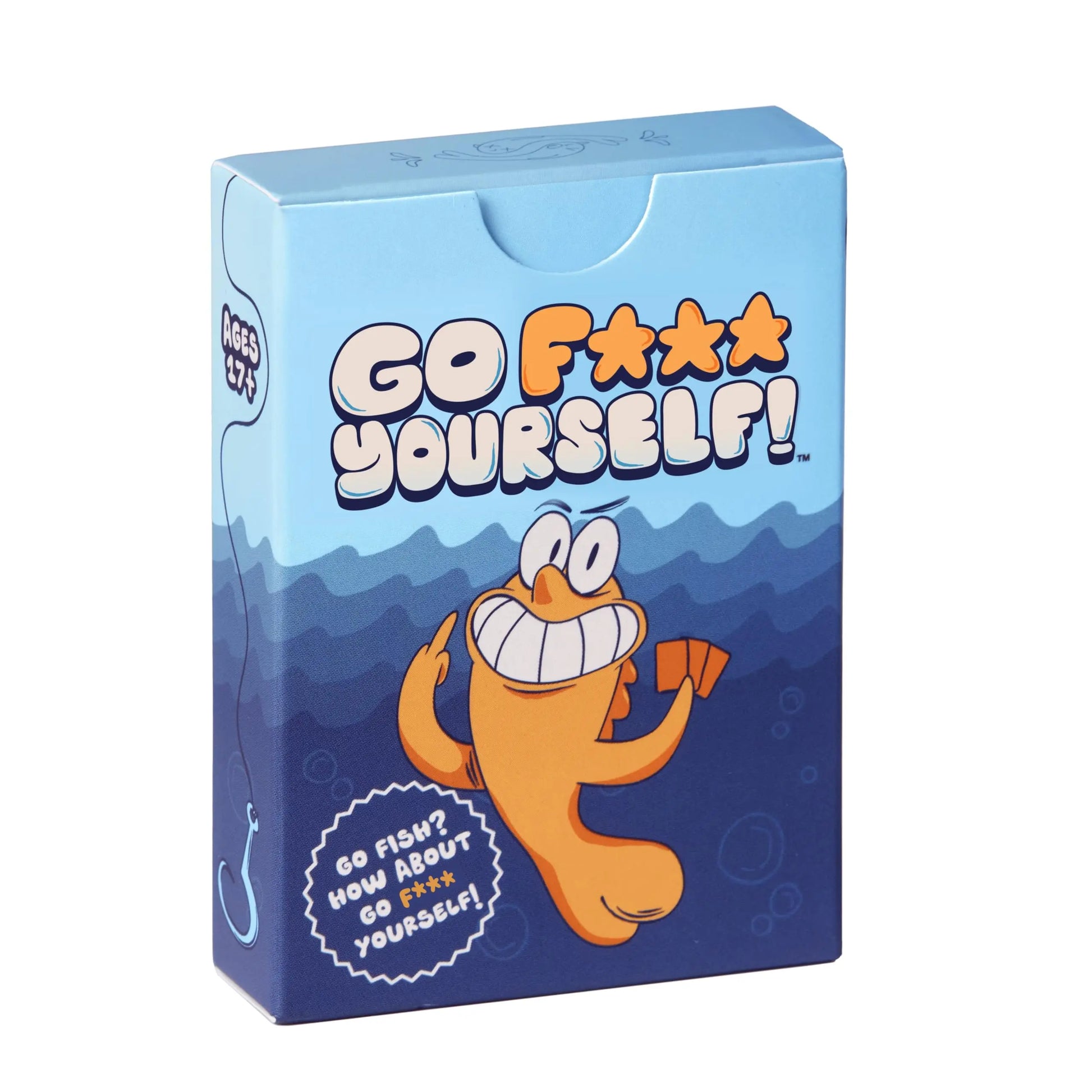 Go F* Yourself Adult Card Game – Hilarious Party Game for 3–10 Players, 52 Funny Cards, Fast & Easy to Learn, Perfect for Game Nights, White Elephant Gifts & Stocking Stuffers