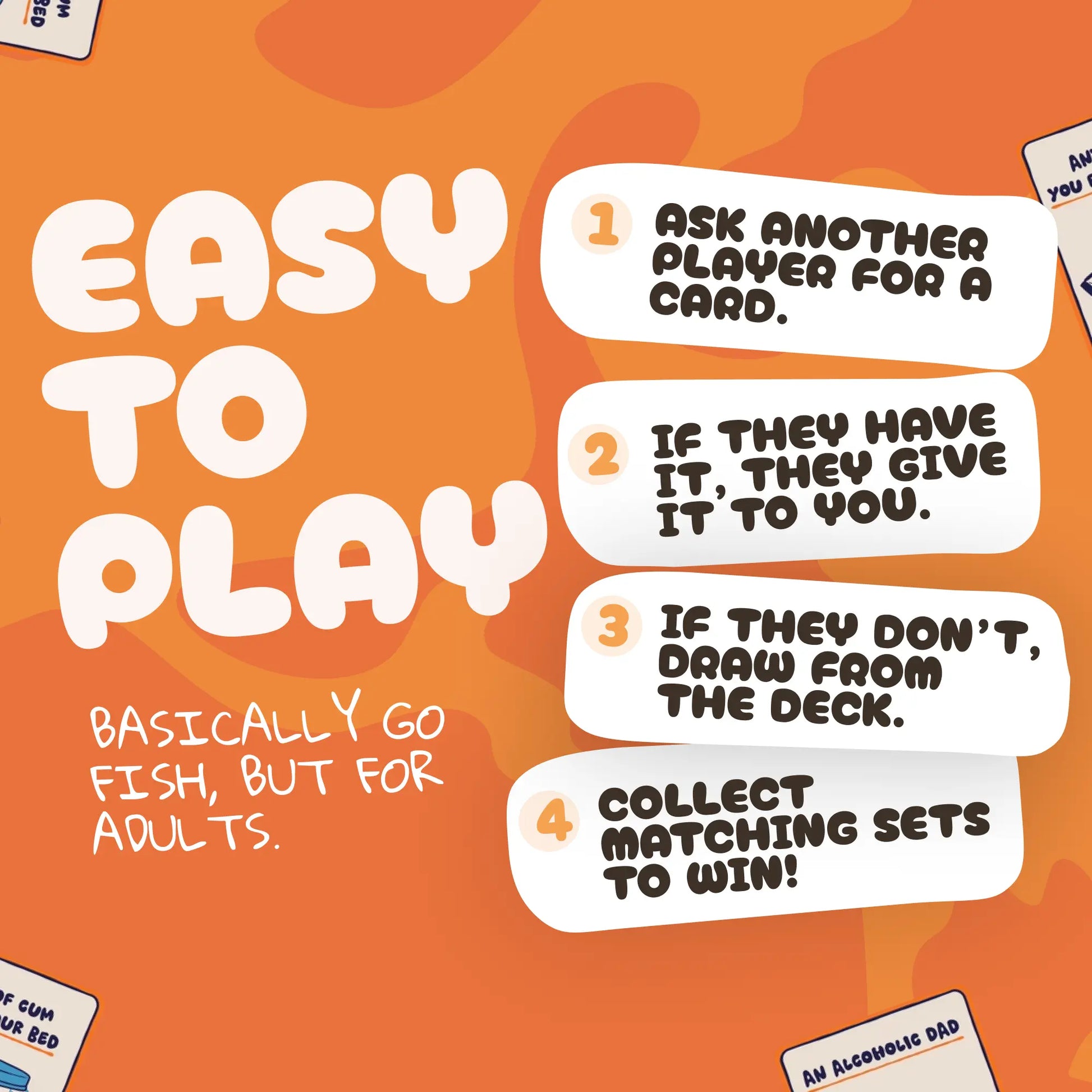 Go F* Yourself Adult Card Game – Hilarious Party Game for 3–10 Players, 52 Funny Cards, Fast & Easy to Learn, Perfect for Game Nights, White Elephant Gifts & Stocking Stuffers