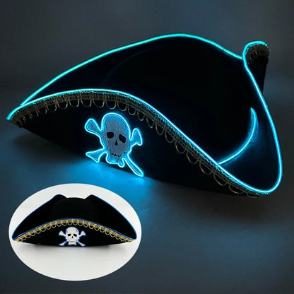 LED Light-Up Bride Cowgirl Hat – Pearlescent Glowing Cowboy Cap for Bachelorette Parties, Bridal Showers & Festivals