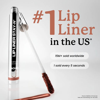 Sacheu STAY-N Peel-Off Lip Liner Stain – Long-Lasting Waterproof Lip Liner with Hyaluronic Acid & Vitamin E for All-Day Wear