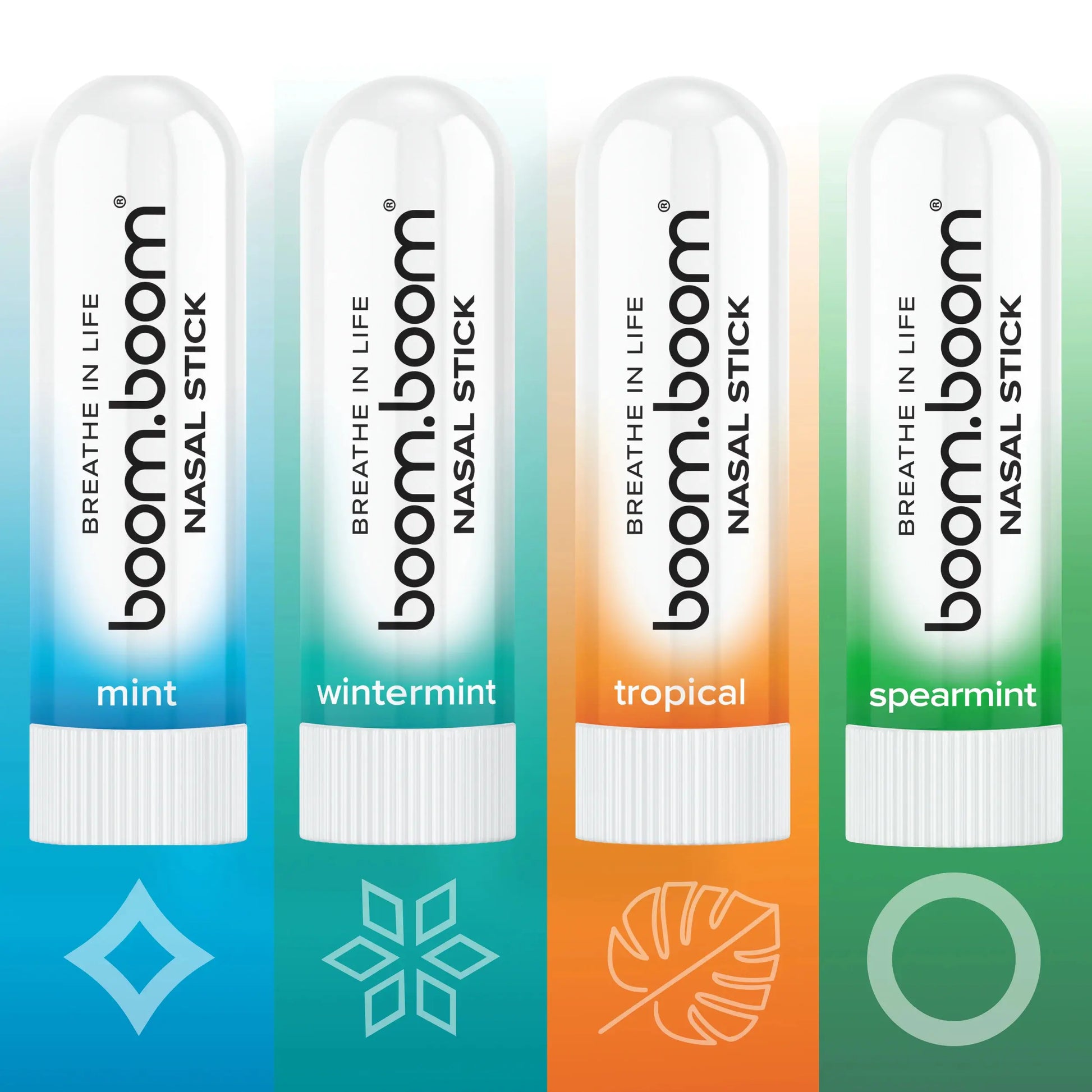 BoomBoom Nasal Stick – Essential Oil Nasal Inhaler with Vapor Flow Technology for Refreshing, Easy Breathing & Daily Wellness