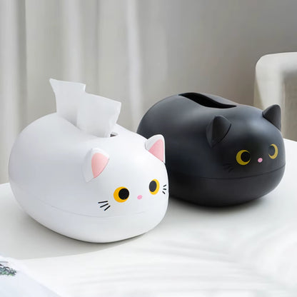 Cute Cartoon Tissue Box Cover – Multifunctional Decorative Tissue Holder for Home, Living Room, Dining Table & Coffee Table