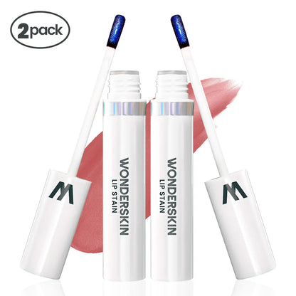 Wonderskin WONDER BLADING Lip Stain Masque – Waterproof, Transfer-Proof Long-Lasting Vegan Lip Color for All-Day Wear