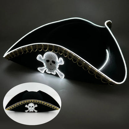 LED Light-Up Bride Cowgirl Hat – Pearlescent Glowing Cowboy Cap for Bachelorette Parties, Bridal Showers & Festivals