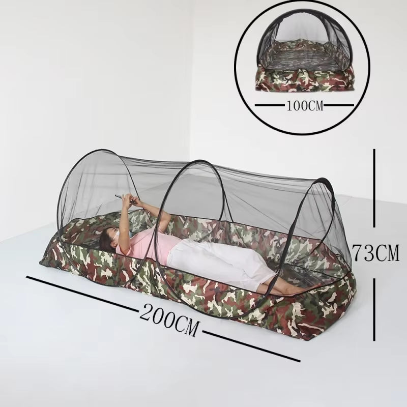 Waterproof Camping Mosquito Net Tent – Portable Folding Shelter with Single Door for Outdoor, Garden & Travel