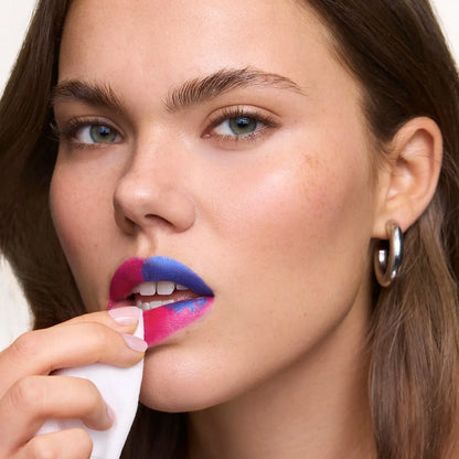 Wonderskin WONDER BLADING Lip Stain Masque – Waterproof, Transfer-Proof Long-Lasting Vegan Lip Color for All-Day Wear