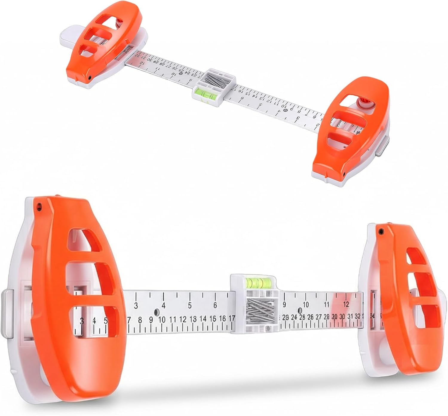 Picture Hanging Tool with Built-In Level – Precision Wall Mount Alignment Ruler for Photo Frames, Artwork & Home Decor