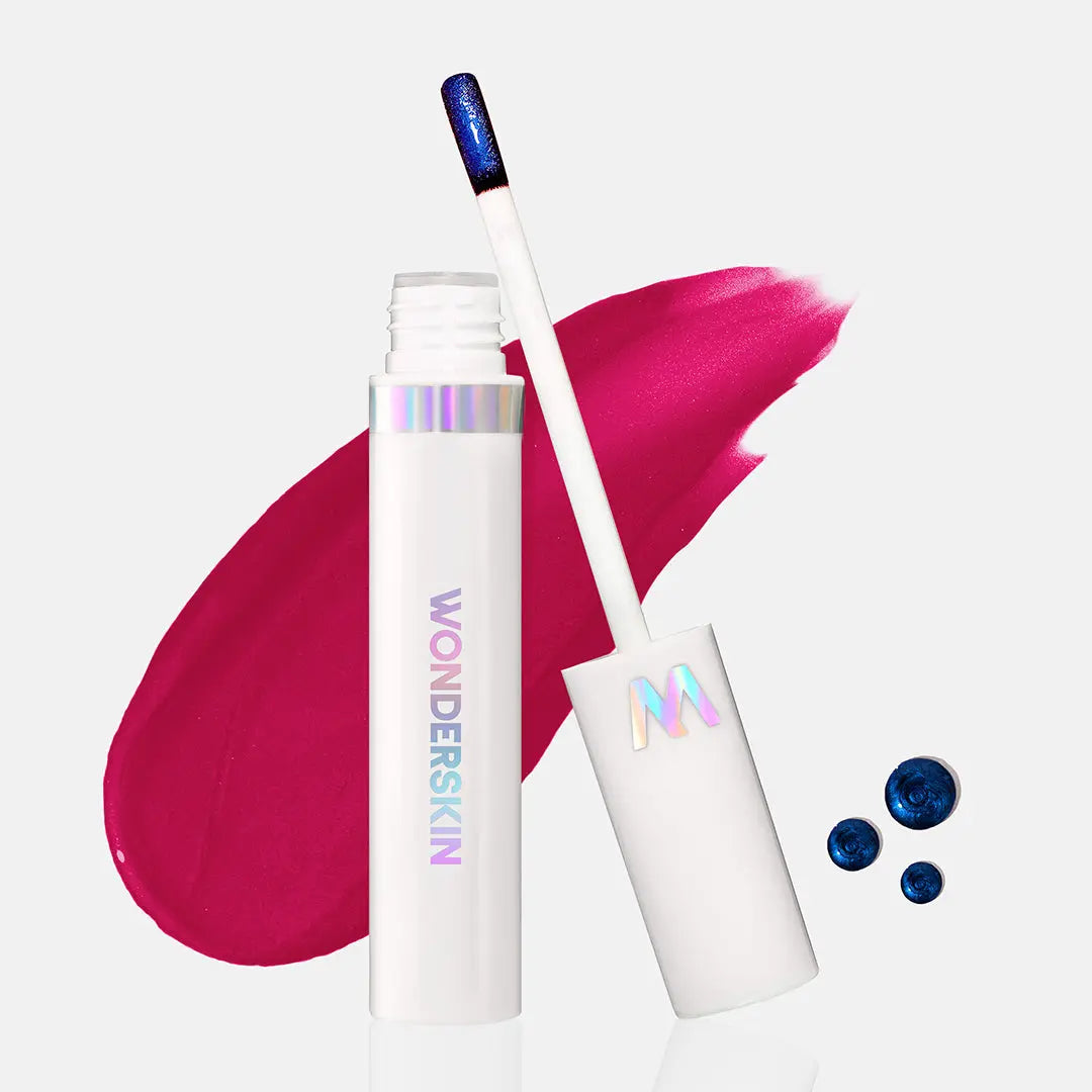 Wonderskin WONDER BLADING Lip Stain Masque – Waterproof, Transfer-Proof Long-Lasting Vegan Lip Color for All-Day Wear
