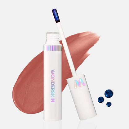 Wonderskin WONDER BLADING Lip Stain Masque – Waterproof, Transfer-Proof Long-Lasting Vegan Lip Color for All-Day Wear