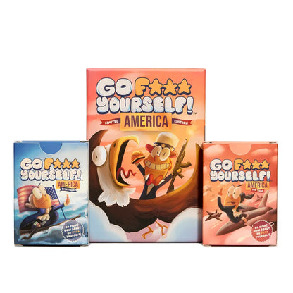 Go F* Yourself Adult Card Game – Hilarious Party Game for 3–10 Players, 52 Funny Cards, Fast & Easy to Learn, Perfect for Game Nights, White Elephant Gifts & Stocking Stuffers