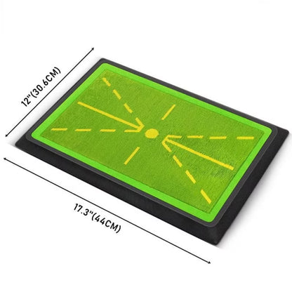Golf Swing Training Mat – Impact Strike Detection Pad with Swing Path Feedback for Beginners & Practice