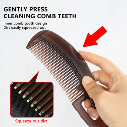 Scalp Massage Hair Comb – Detangling Hair Brush for Healthy-Looking Hair, Salon Styling & Everyday Hair Care