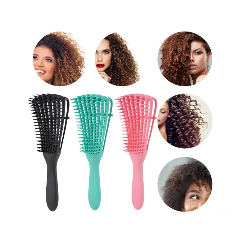 Detangling Hair Brush – Scalp Massage Hairbrush for Curly, Thick, Wet & Dry Hair Styling