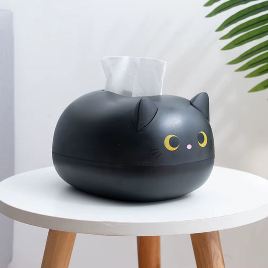 Cute Cartoon Tissue Box Cover – Multifunctional Decorative Tissue Holder for Home, Living Room, Dining Table & Coffee Table