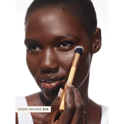 Tarte Concealer Paw Brush – Angled Makeup Brush for Seamless Concealer, Foundation & Cream Product Application