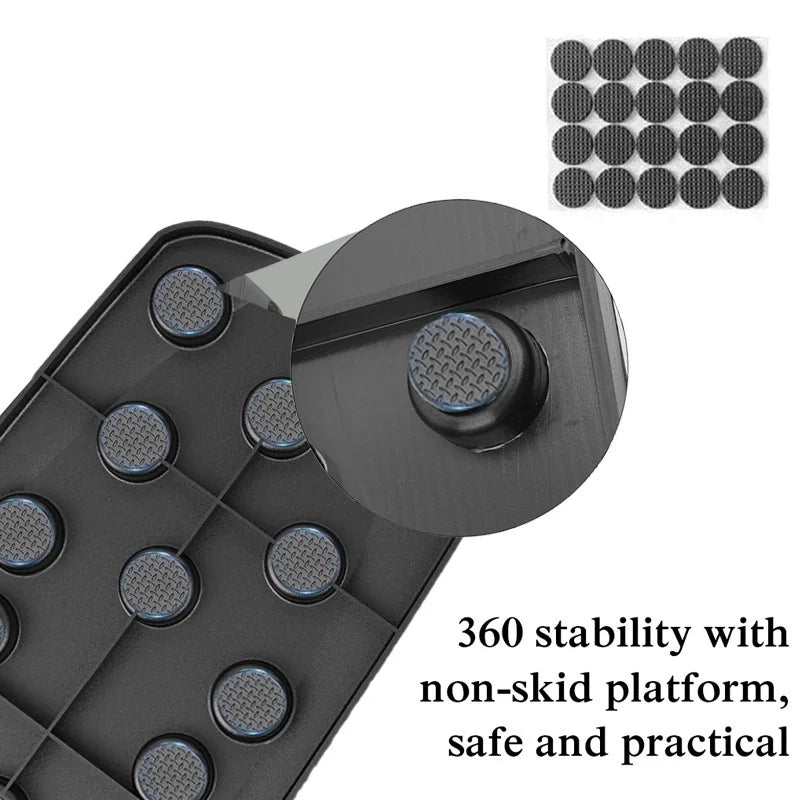 Foldable Push-Up Board Set – Portable Multi-Function Fitness Trainer with Handles for Chest, Arms, Back & Core Workouts
