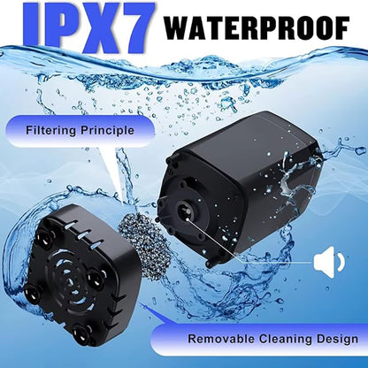 Portable Camping Shower – 6000mAh Rechargeable Electric Shower Pump with LED Display & Adjustable Shower Head