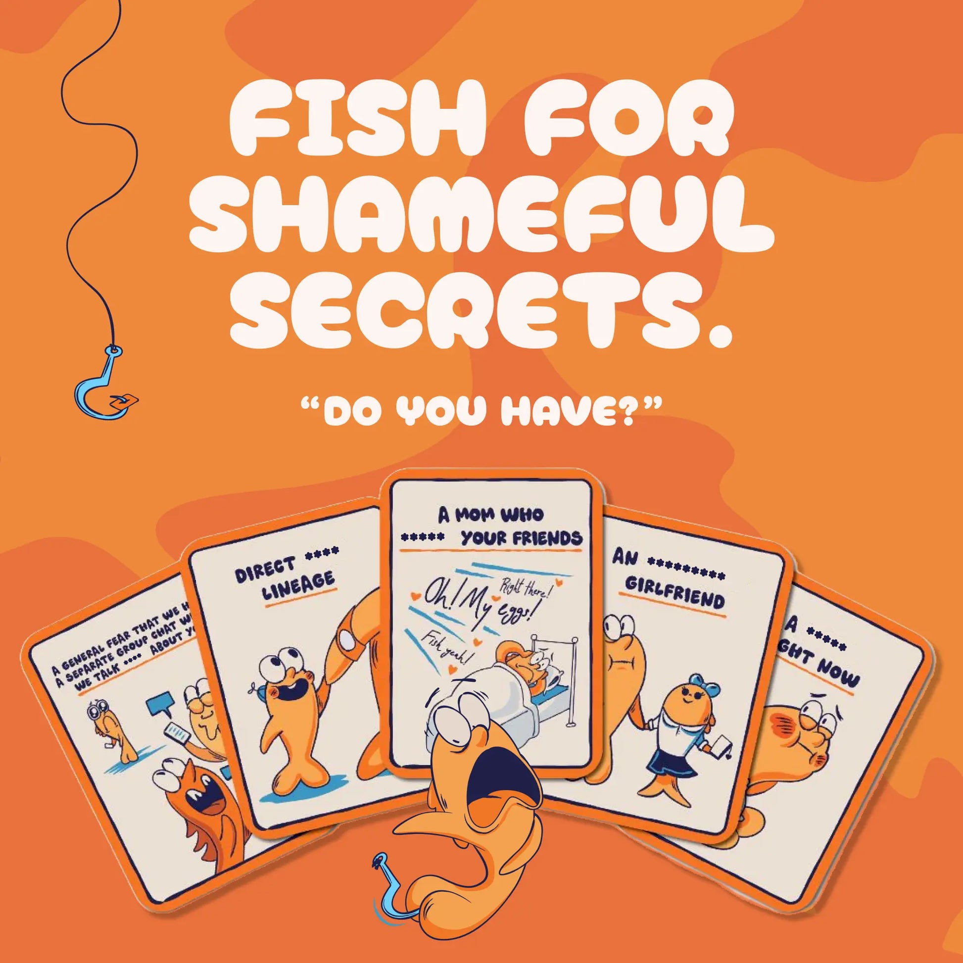 Go F* Yourself Adult Card Game – Hilarious Party Game for 3–10 Players, 52 Funny Cards, Fast & Easy to Learn, Perfect for Game Nights, White Elephant Gifts & Stocking Stuffers