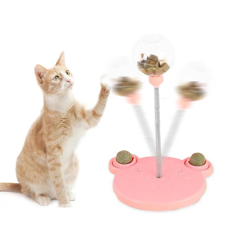 Interactive Pet Treat Dispensing Puzzle Ball – Slow Feeder Food Toy for Dogs & Cats, IQ Training, Mental Stimulation & Fun Play
