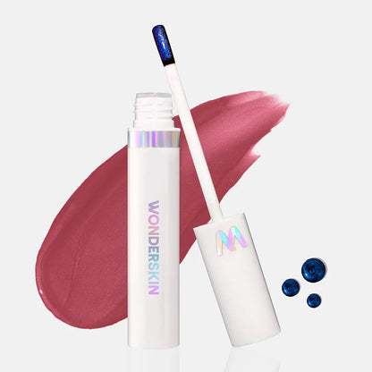 Wonderskin WONDER BLADING Lip Stain Masque – Waterproof, Transfer-Proof Long-Lasting Vegan Lip Color for All-Day Wear