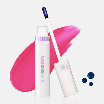 Wonderskin WONDER BLADING Lip Stain Masque – Waterproof, Transfer-Proof Long-Lasting Vegan Lip Color for All-Day Wear