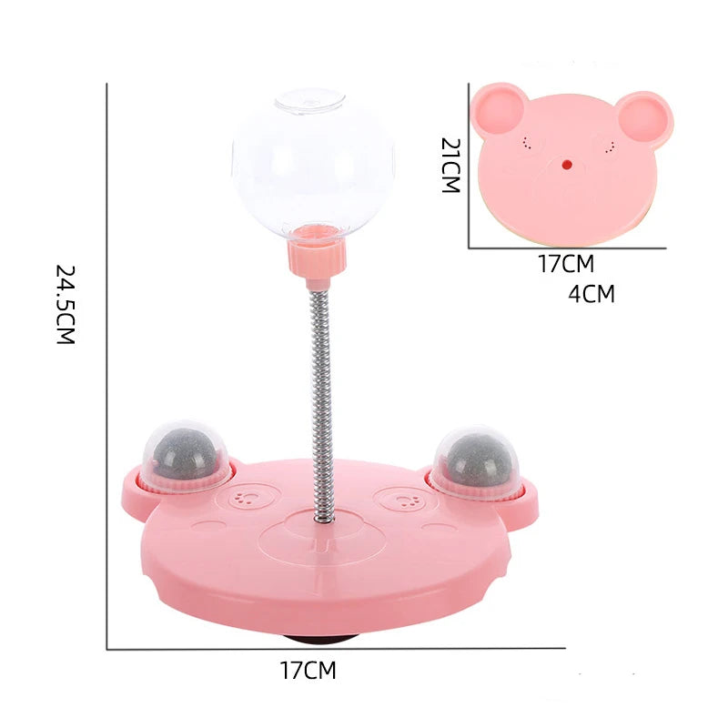 Interactive Pet Treat Dispensing Puzzle Ball – Slow Feeder Food Toy for Dogs & Cats, IQ Training, Mental Stimulation & Fun Play