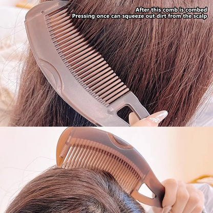 Scalp Massage Hair Comb – Detangling Hair Brush for Healthy-Looking Hair, Salon Styling & Everyday Hair Care