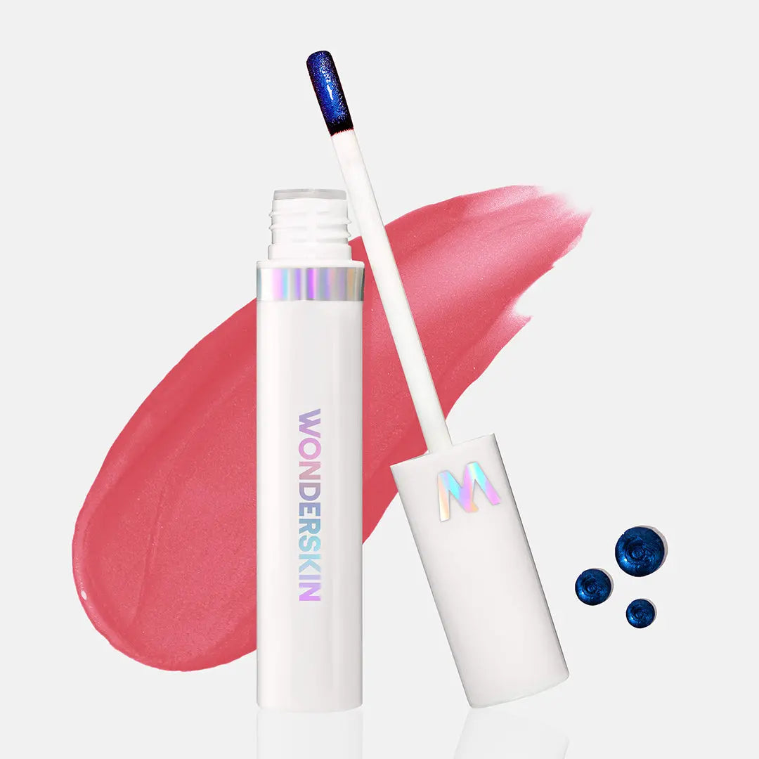 Wonderskin WONDER BLADING Lip Stain Masque – Waterproof, Transfer-Proof Long-Lasting Vegan Lip Color for All-Day Wear