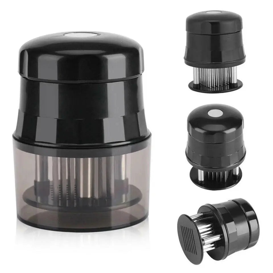 Professional 56-Blade Stainless Steel Meat Tenderizer – Heavy-Duty Steak, Beef & Poultry Tenderizing Tool for Faster Marinating and Juicier Meat