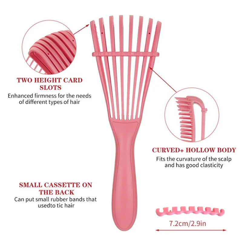 Detangling Hair Brush – Scalp Massage Hairbrush for Curly, Thick, Wet & Dry Hair Styling