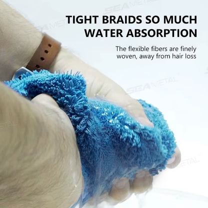 Premium 1200GSM Microfiber Car Drying Towel – Ultra Absorbent Scratch-Free Auto Detailing Cloth