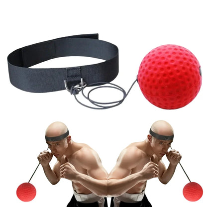 Kids Boxing Training Reflex Ball – Headband Punching Ball for Hand-Eye Coordination, Speed & Family Play