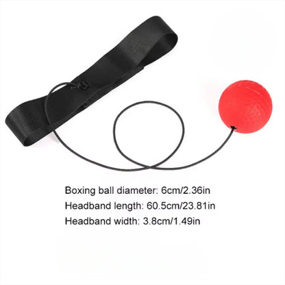 Kids Boxing Training Reflex Ball – Headband Punching Ball for Hand-Eye Coordination, Speed & Family Play