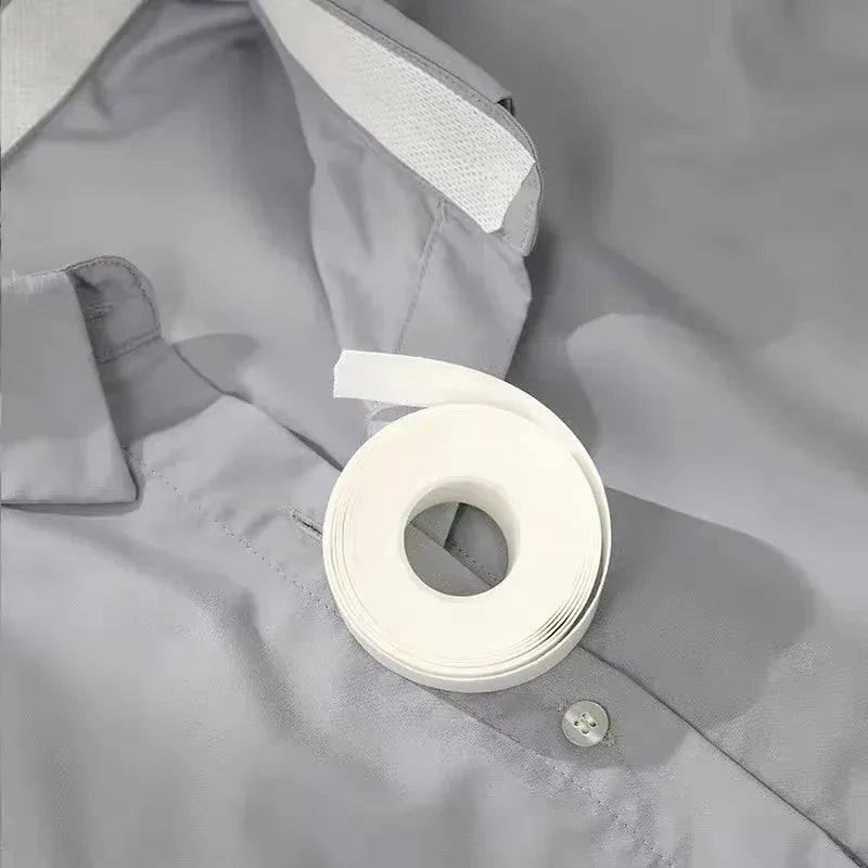 Disposable Collar & Hat Sweat Protection Tape – Self-Adhesive Sweat-Absorbent Anti-Stain Liner Roll