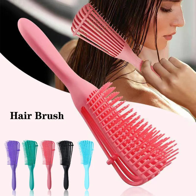 Detangling Hair Brush – Scalp Massage Hairbrush for Curly, Thick, Wet & Dry Hair Styling